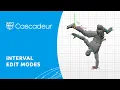Cascadeur Tutorial - Interval Edit Mode