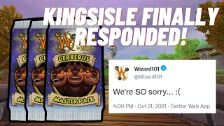 Wizard101 KingsIsle FINALLY Responds To The Cerberus Master Pack Controversy