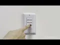 7 Button In-Wall Countdown Timer Switch Maximum 60 Minutes Delay 1875 Watt