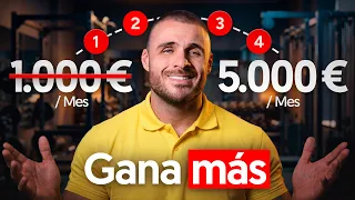 4 Formas de aumentar tu ingresos como entrenador personal sin hacer más sesiones individuales