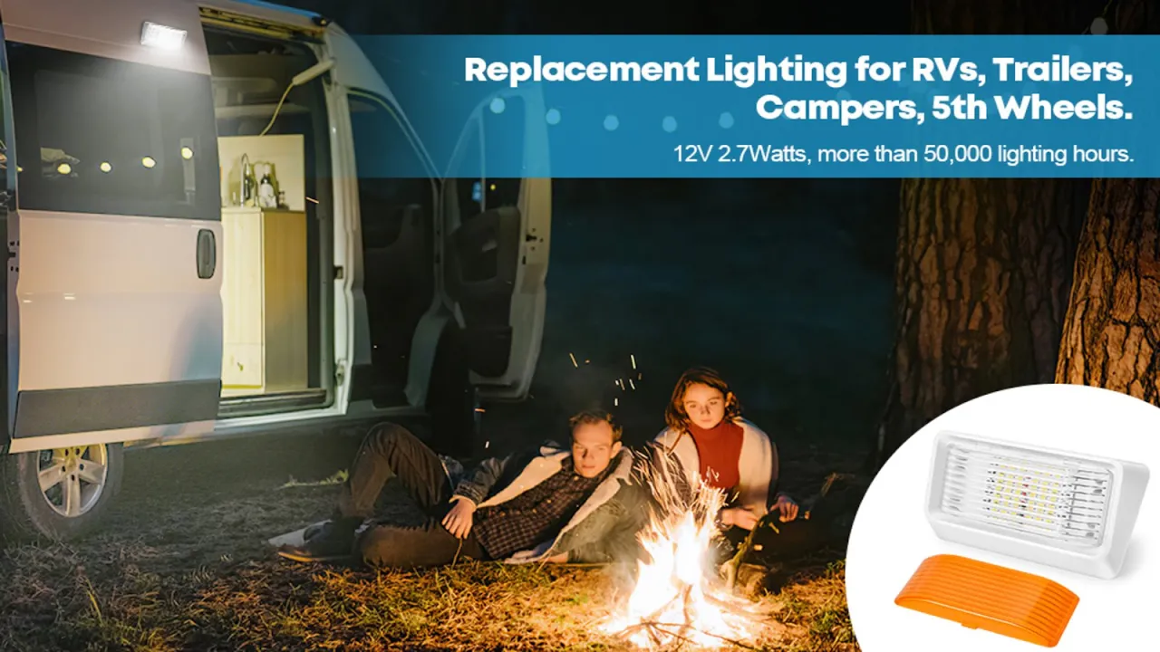 12 Volt RV Porch Light