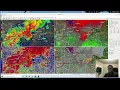 LIVE STORM UPDATE TULSA OK TORNADO WARNING