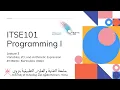 Lecture 3 Variables and Arithmetic Expressions - Part 9 Arithmetic Expressions Theory