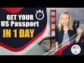 How to Get an Urgent U S Passport FAST in 2026 Step-by-Step Guide