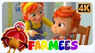 Nhai Thức Ăn Thật Chậm 🥕 | Bài Hát Thiếu Nhi Vui Nhộn - Farmees
