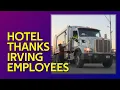 Hotel Employees Give Breakfast to Irving s Solid Waste Services Team