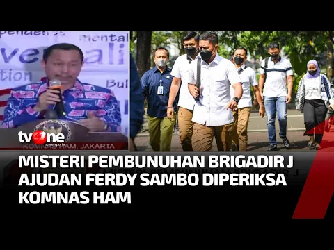 Tujuh Ajudan Ferdy Sambo Diperiksa Komnas HAM