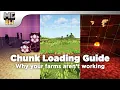 Why your Farms arent Working - Minecraft Chunk Loading Guide Minecraft Basic Mechanics