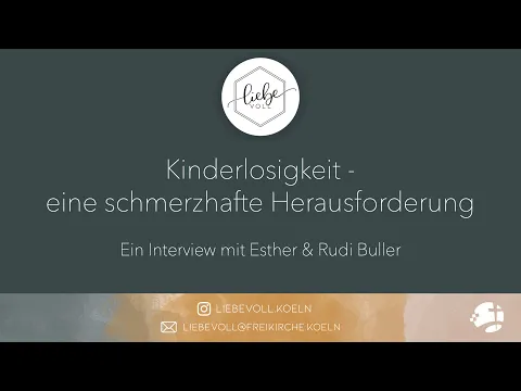 Download MP3 Kinderlosigkeit - eine schmerzhafte Herausforderung // Ein Interview mit Esther & Rudi Buller