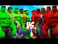 Download Lagu TEAM GREEN HULK VS TEAM RED HULK - EPIC SUPERHEROES WAR