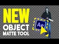 NEW After Effects Tool That Instantly Rotoscopes Anything Object Matte Tool Tutorial