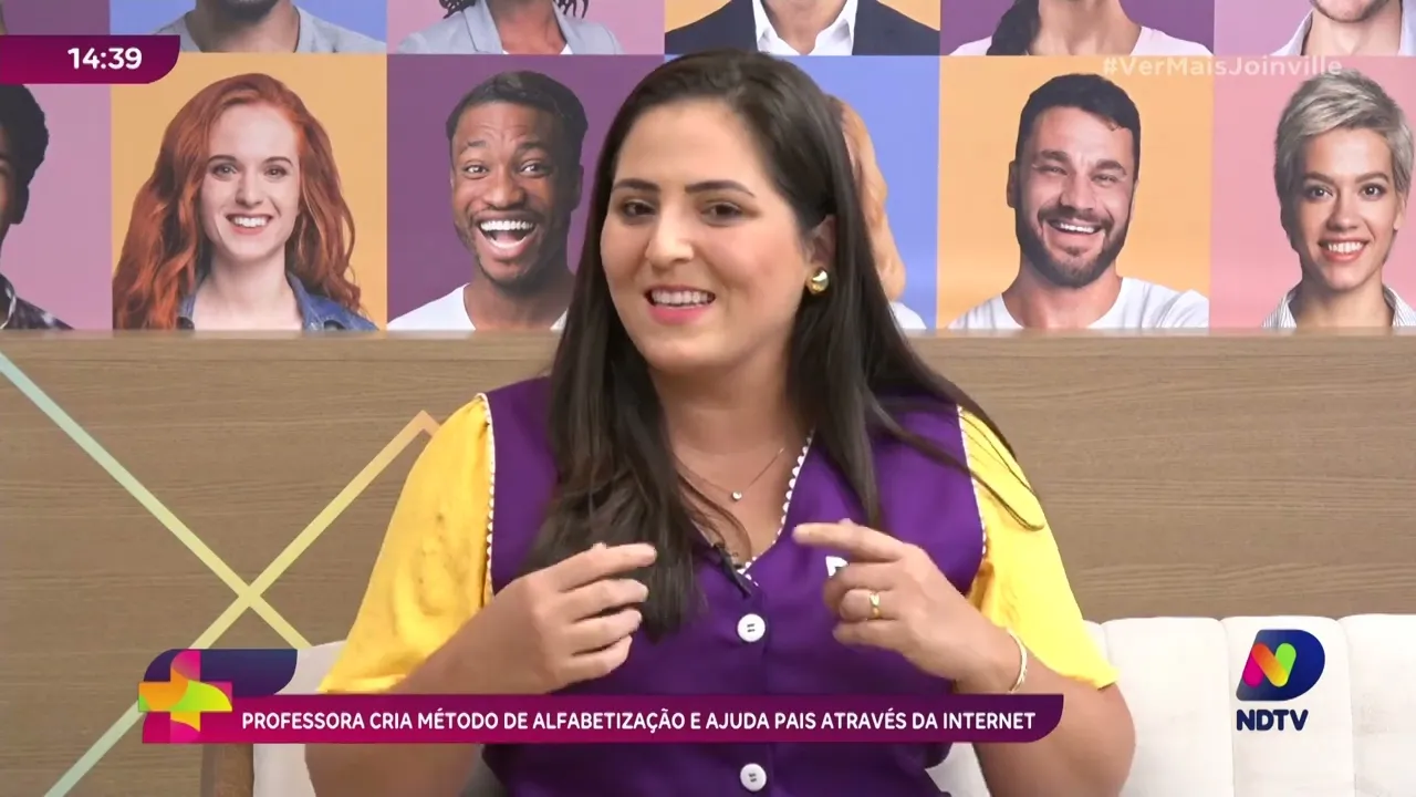 Professora cria método de alfabetização e ajuda pais através da internet