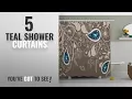 Top 10 Teal Shower Curtains 2018 Paisley Shower Curtain Decor by Ambesonne Oriental Paisley