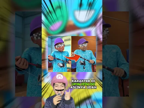 Karakter Di Upin Ipin Ini Aslinya Udah Meninggoy😱‼️ #shorts #upinipin #boboiboy