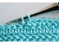 How to Crochet Herringbone Half Double Crochet Increases Decreases Right Handed
