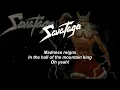 Savatage - Hall Of The Mountain King (Lyrics) HQ Audio