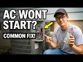 Air Conditioner Wont Turn On - Here is The MOST Common Fix