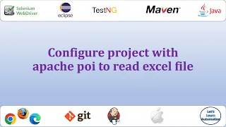 Selenium Framework - 07 integrate excel file