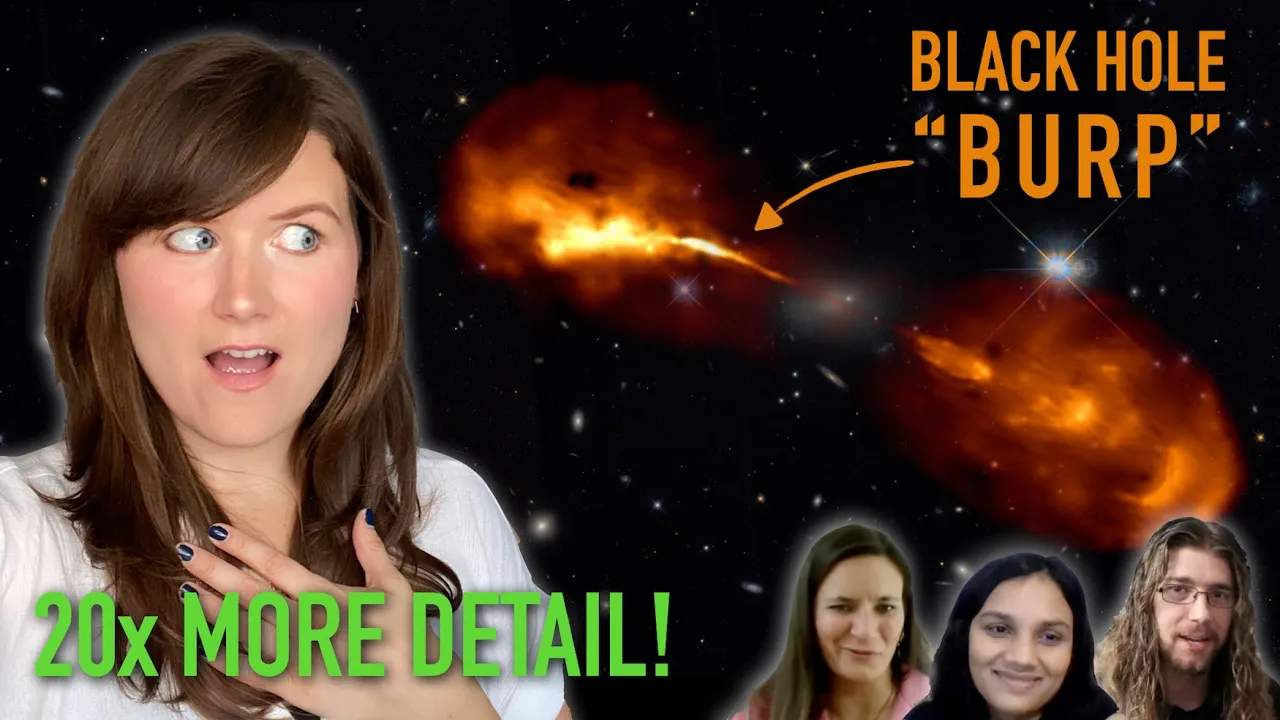 Incredibly detailed black hole jet images! | LOFAR radio data release