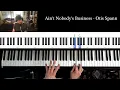 Ain't Nobody's Business - Otis Spann (Tutorial and Q&A)