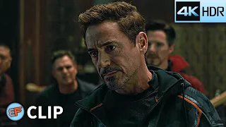 Bruce Banner Tells Tony Stark About Thanos Avengers Infinity War 2018 IMAX 4K R Movie Clip