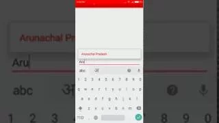 Autocomplete Textview example in android studio click listener on item select