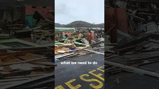 Help for Carriacou after Hurricane Beryl #shorts