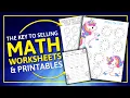 This Is The Key To Selling Math Workbooks Math Printables Online