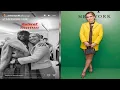 White Lotus Star Haley Lu Richardson Sports Sunny Yellow Skirt Suit and Leopard Print at NYFW