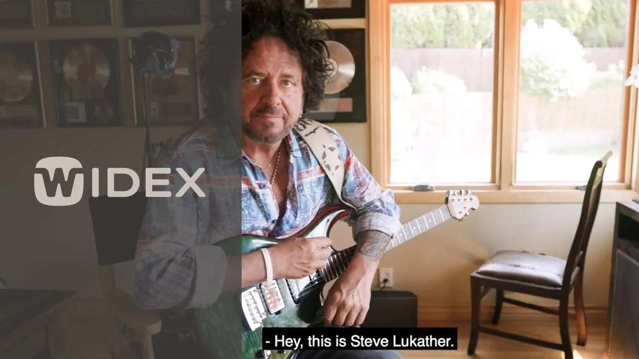 Steve Lukather Decides on WIDEX MOMENT Steve Lukather Decides on WIDEX MOMENT