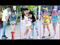 Lagu Super cute couple Tik Tok ❤️ Street Couple P#80