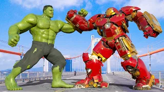 Epic Showdown: Hulkbuster vs The Incredible Hulk! Avengers | Movie Clip HD