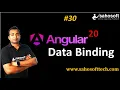 Data Binding in Angular 20 Data Binding in Angular Sahosoft