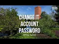 Change IT Account Password at UMass Amherst
