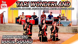 tari wonderland penampilan bocil squad diacara reses dprd sintang bocil squad mommy bintang