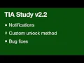 TIA Study v2 2 Update