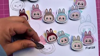 Labubu-Inspired Reward Chart for Kids Printable Behavior Tracker Cute Motivation Tool