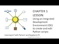 Thonny IDE to Create Python Script Lesson for Learning IoT with Python and Raspberry Pi