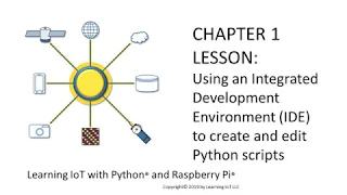 Thonny IDE to Create Python Script Lesson for Learning IoT with Python and Raspberry Pi