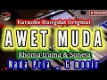 AWET MUDA KARAOKE NADA PRIA  RHOMA IRAMA