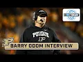 Purdue Football Head Coach Barry Odom s Offseason Insights B1G Today