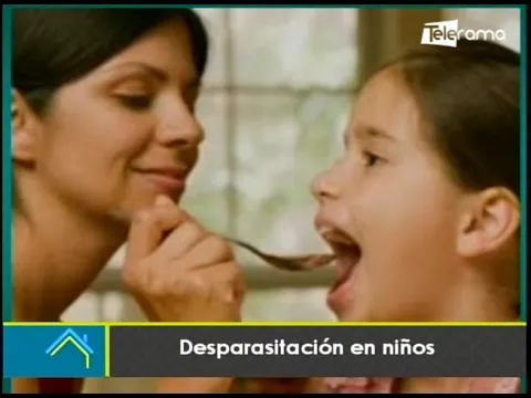 Desparasitación en niños