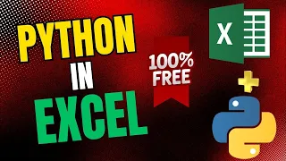 Use Python in Excel for FREE No Microsoft 365 Needed