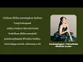 Download Lagu Pendampingmu #TahtaHatiku - Shabrina Leanor | Lirik Lagu | Ruang Lirik