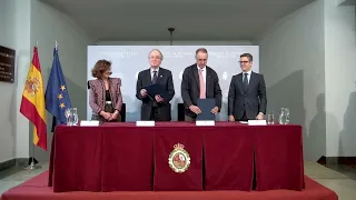 Firma del protocolo de colaboración entre el Consejo de Estado y el BOE