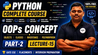 OOPs in Python Explained from Scratch Lecture 15 Part 2 Complete Python Course