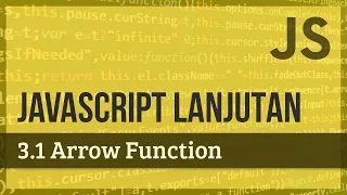 JAVASCRIPT LANJUTAN 3 1 Arrow Function