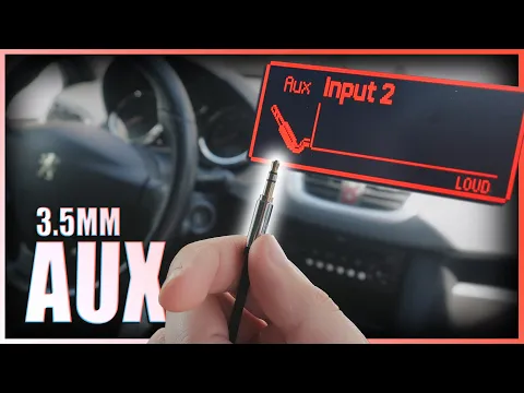 Download MP3 Peugeot 207 - How to play Music via Aux!