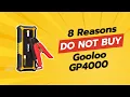 DON T BUY GOOLOO GP4000 WITHOUT WATCHING THIS 8 Reasons