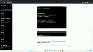 reverse list using for loop in python